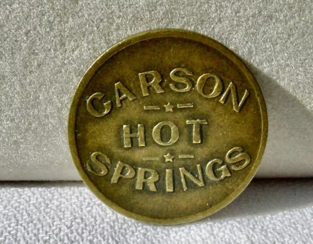 1914 CARSON HOT SPRINGS, NEVADA (site near Carson City) R8 RESORT TOKEN, Cg-1a 3