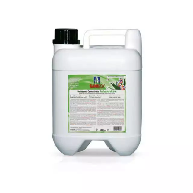 sanibox igienizzante sanificante detergente pulizia pavimenti cucce lettiere 5LT 2