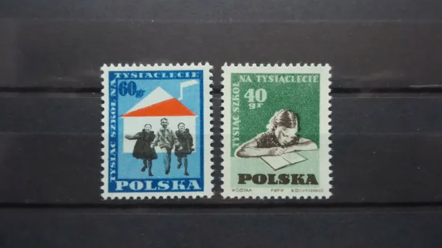 Polen 1959 / Kat. Fischer Nr. 986 + 987 Komplet / Postfrisch / MNH (**)