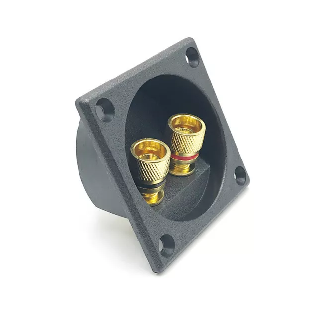 Terminale scatola altoparlante stereo auto connettore tazza molla rotonda subwoofer PlD_