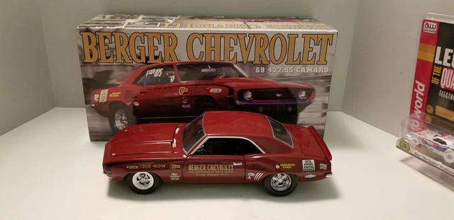 1/18 GMP 1969 Berger Chevrolet 427 Camaro $275.00 - PicClick CA