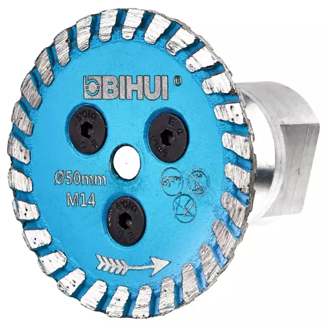 Disco de Diamante para Ceramica BIHUI MINI DIAMOND BLADE Ø50/M14 - para Azulejos