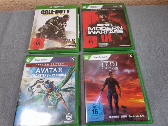 Microsoft XBOX Series X & One Spiele, Call of Duty, Star Wars, Avatar: Frontiers