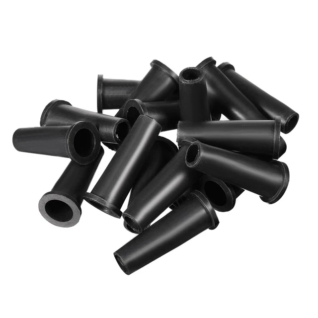 15Pz. 6mm ID PVC serracavo cavo protezione avvio manicotto cavo nero tubo