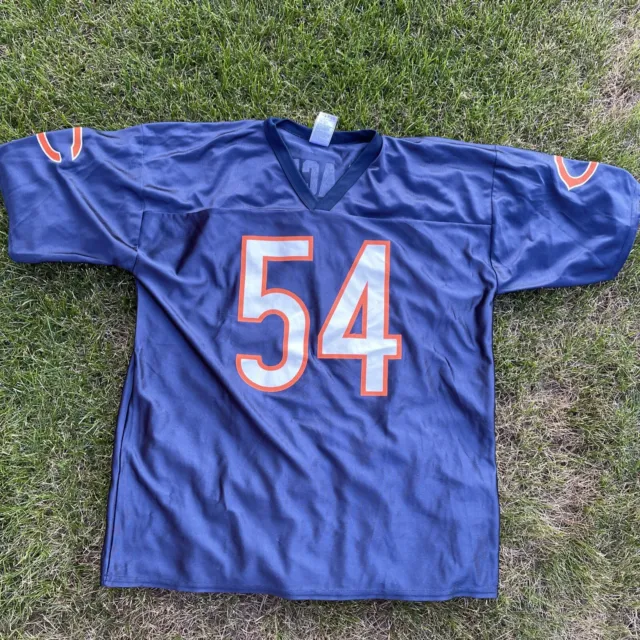 Vtg NFL Players Inc Chicago Bears Brian Urlacher #54 Jersey, Unsized (XL?)