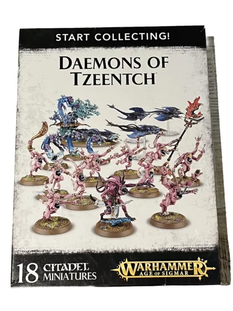 Start Collecting Box! Daemons of Tzeentch Games Workshop Warhammer Age of Sigmar