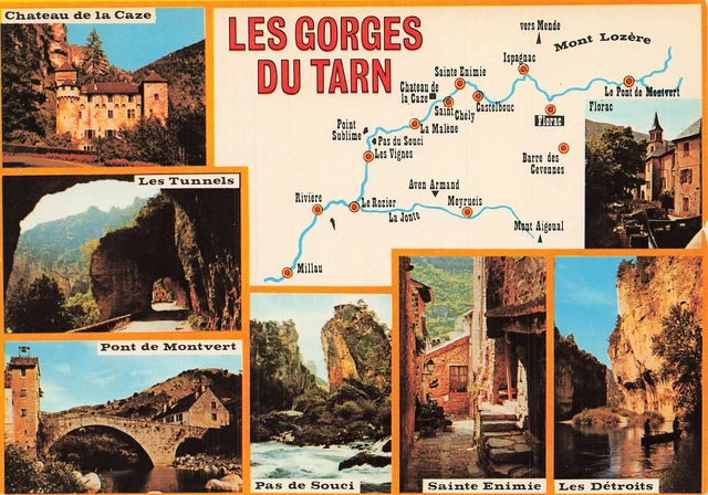 Marn Tarn Rarn 48 LES GORGES Du Tarn Les Gorges Du Tarn EUR 6,50 - PicClick FR