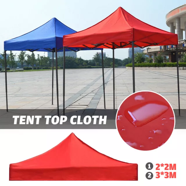 Waterproof BBQ Oxford Gazebo Top Cover Roof Replacement Fabric Tent Canopy UK