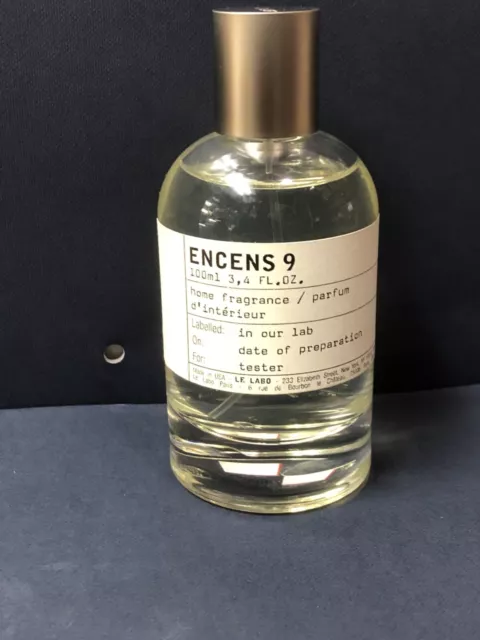 LE LABO ENCENS 9 100ml 3.4.fl.oz PARFUM TESTER 99%FILL