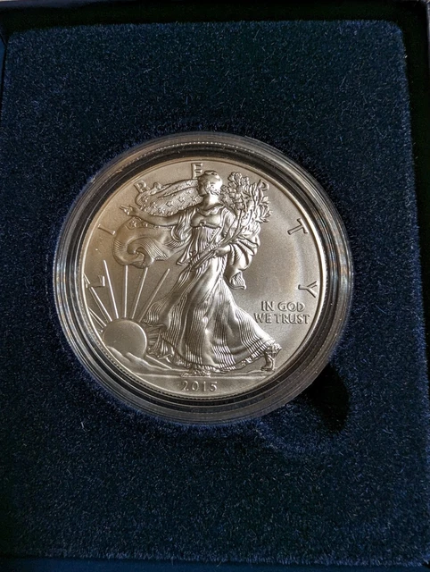 2015 US Mint American Eagle One Ounce Fine Silver Bullion Coin