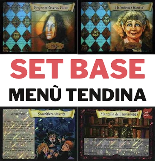 Harry Potter Trading Card Game Set Base - Gioco carte collezionabili TCG HP Rare