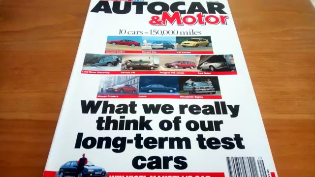 Autocar & Motor magazine, 17 July 1991,Senna Interview,Citroen ZX Volcane