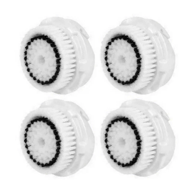 4 pièces brosse de nettoyage du visage instrument tête de brosse de maquillage