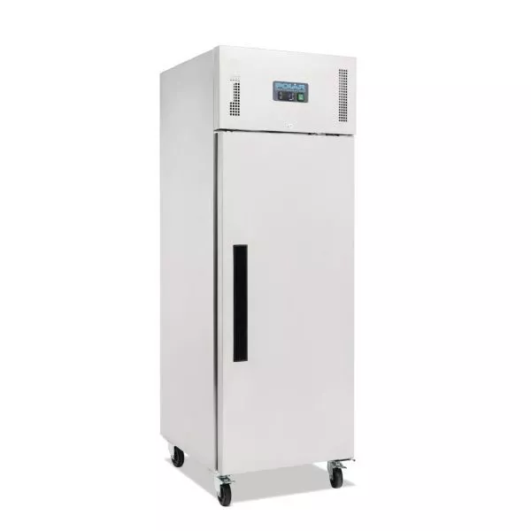 Polar Kühlschrank Edelstahl 600 L - Serie G Gastronomie Gewerbe Kühlgerät