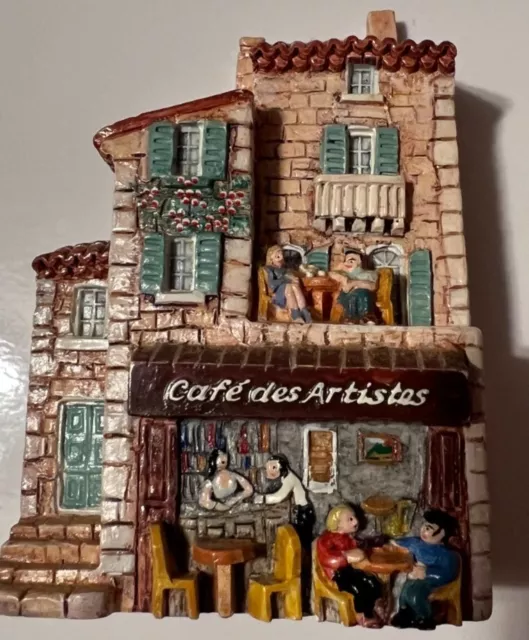 J. Carlton Gault Miniature CAFE des Artistes 218296 Building