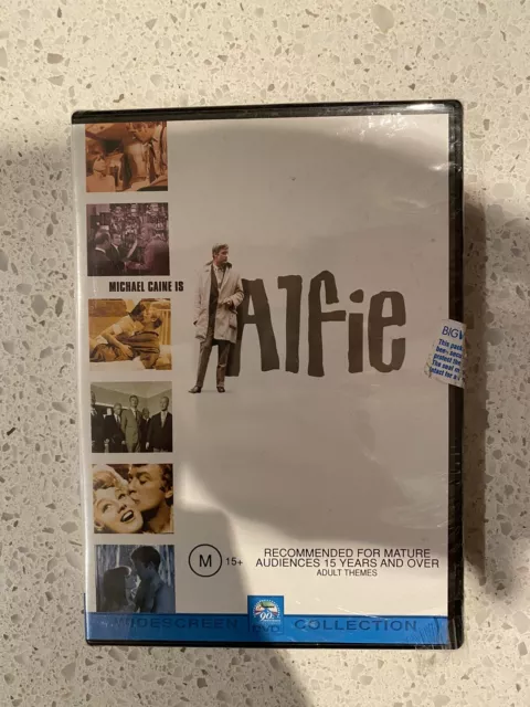 Alfie Michael Caine DVD - NEW SEALED - Free Post - Region 4