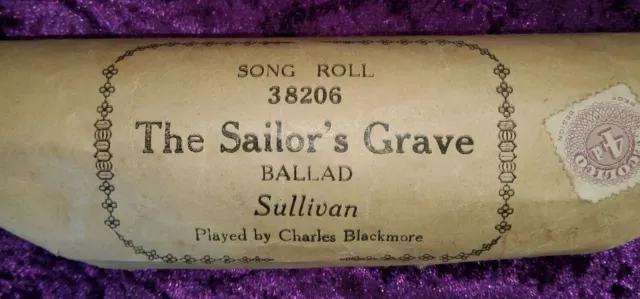 The Sailor's Grave Ballade Sullivan 38206 Musikrolle. Ref00048