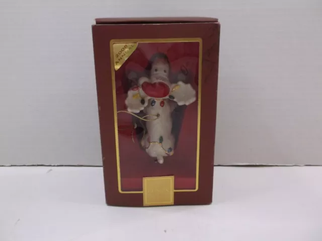 Lenox Merry Moose Mishap 2008 Annual Ornament New In Box