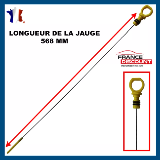 JAUGE A HUILE NEUVE pour CITROEN PEUGEOT 1.6 HDI 1174.G2 - 1174G2 NIVEAU D'HUILE