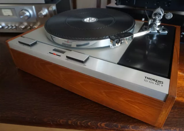 Thorens TD125MKII + inc SME3009 S2Imp + New Sumiko Pearl - fully restored