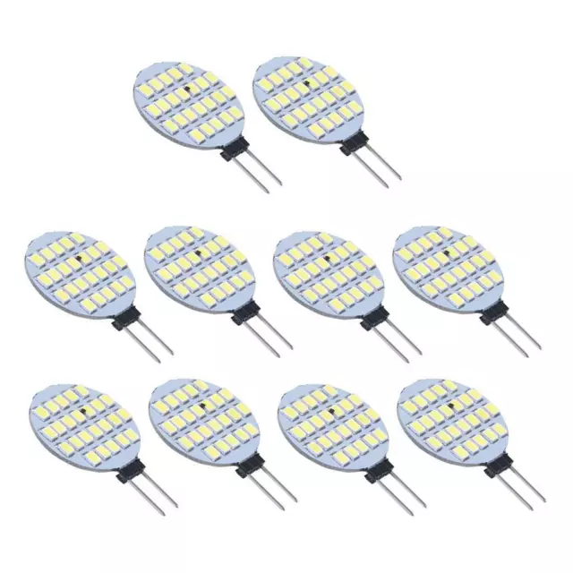 G4 1210 SMD 24 LED Ampoule Lampe Spot Ampoule Blanc Chaud 3000-3500K 12V