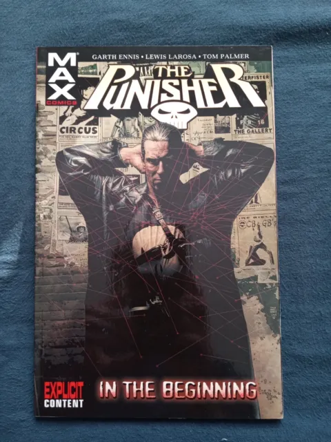 Punisher MAX #1 In The Beginning Trade Paperback 7th printing Marvel Comics