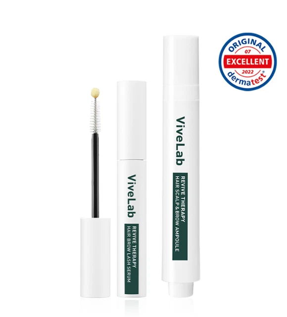 ViveLab Revive Therapy Ceja Cabello 10 g + Ampolla para Cejas 15 ml Cosmético Coreano