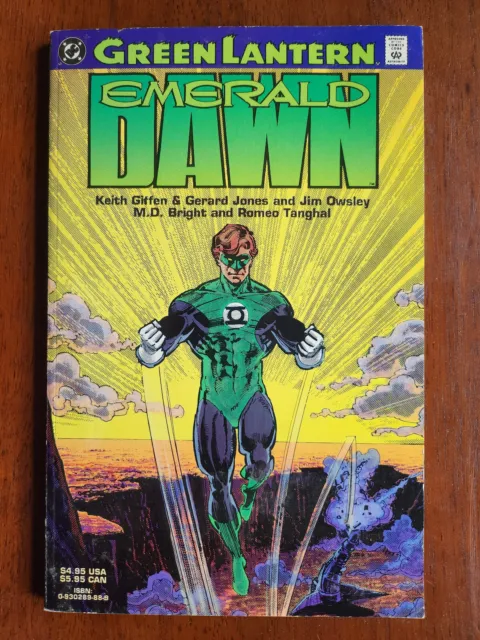 Green Lantern Emerald Dawn I TPB (1991 DC) VG 1st Print