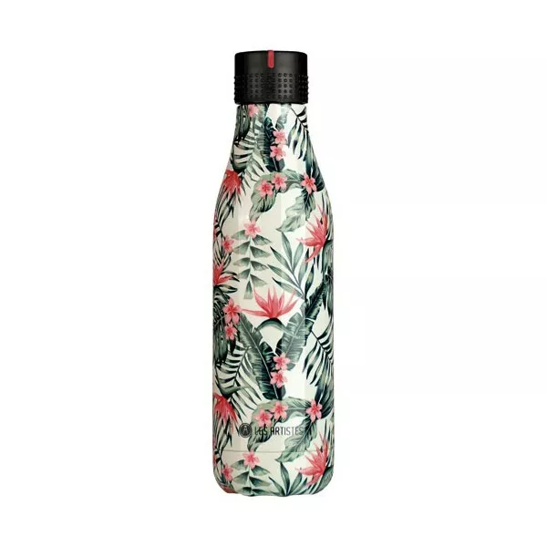 LES ARTISTES - Bouteille isotherme Bottle'up 500 mL - palmier