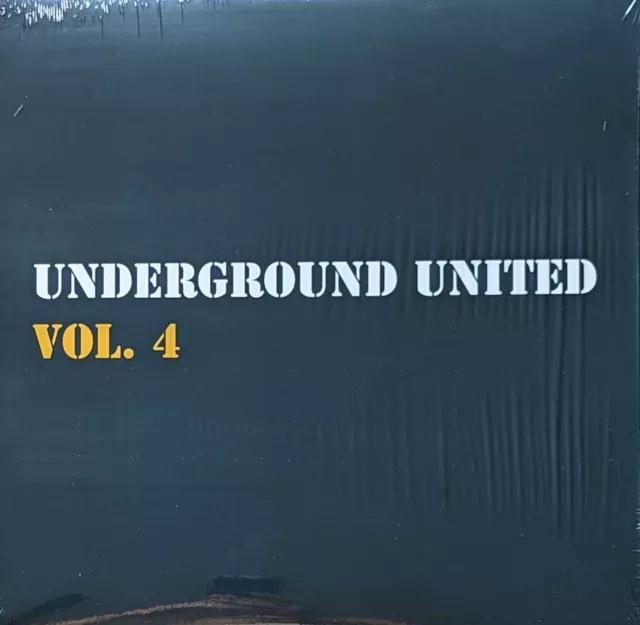 Underground United Vol. 4 LP (Release 2022, Britcore /European Hardcore Hip Hop)