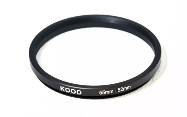 55mm-52mm 55-52 Stepping Ring Filter Ring Adapter Step down