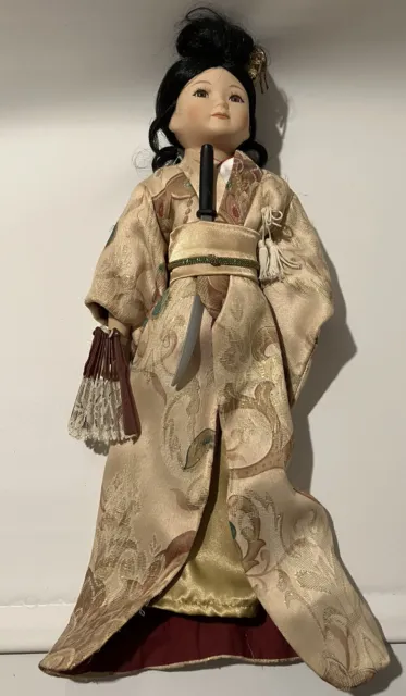 Geisha Mitsuko 17" Porcelain Doll Heritage Signature Collections No Stand