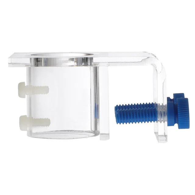 Aquarium Pipe Holder Acrylic Water Tube Clip Clamp Fish Tank Hose Fix Clip