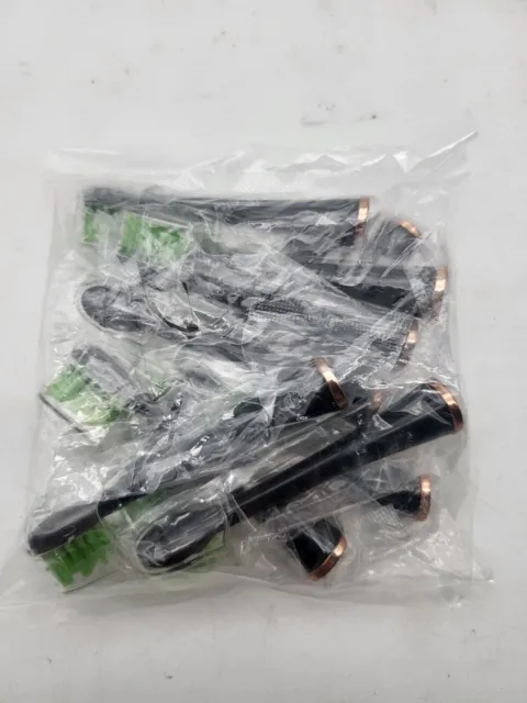 Cabezales de cepillo de hilo dental de repuesto Waterpik Sonic-Fusion PRO - negros, paquete de 10