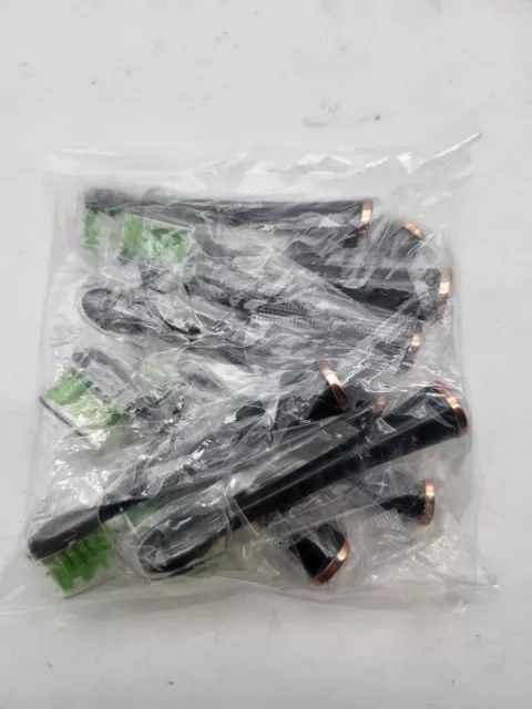 Cabezales de cepillo de hilo dental de repuesto Waterpik Sonic-Fusion PRO - negros, paquete de 10