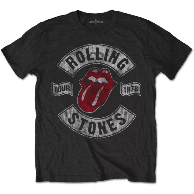 Rolling Stones 'US Tour 1978' T-Shirt - NEW & OFFICIAL