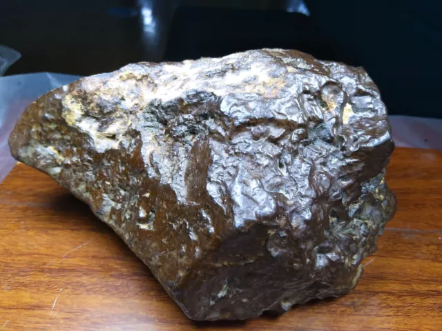 Original Ordinary Chondrite Meteorite Unclassified Fusion Crust - 3748.48g