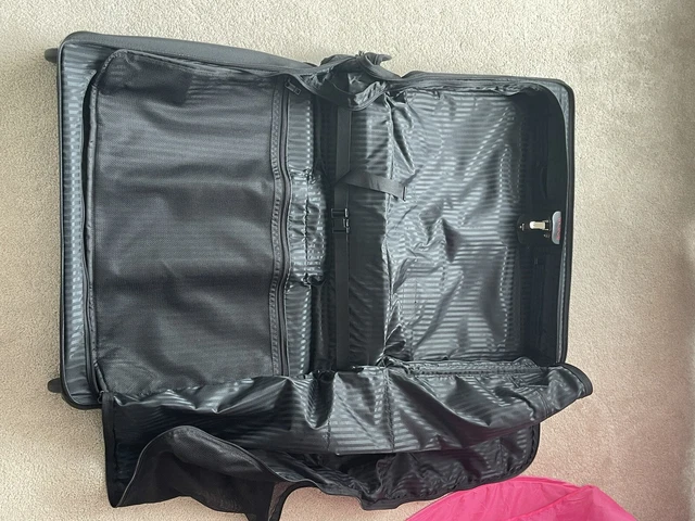 Tumi Black Alpha Ballistic Nylon Long Wheeled Garment Bag Luggage Travel 2242D3 8