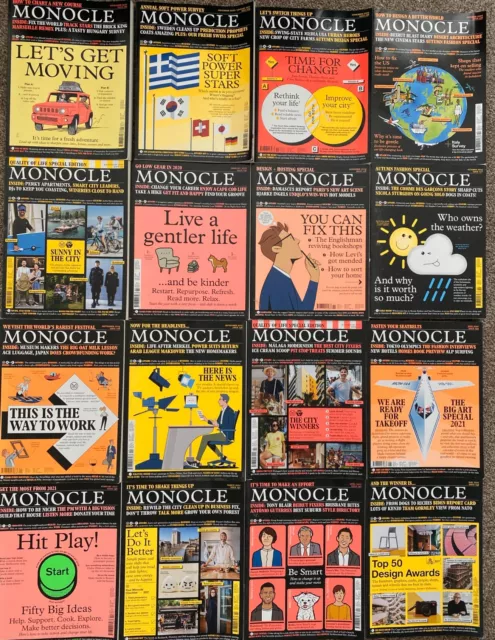 Monocle Magazine - Choose Your Issue - Free P&P