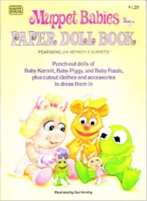 Sue Venning - MUPPET BABIES PAPER DOLL BOOK [Uncut]