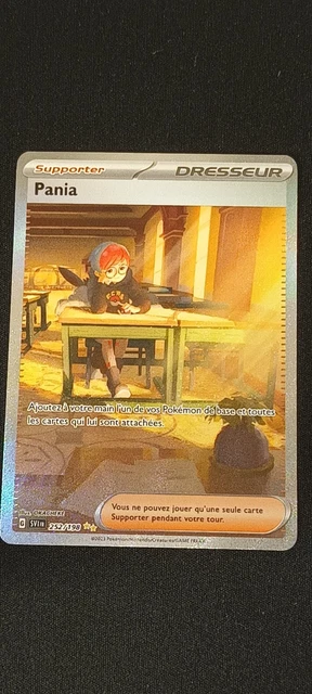 Carte Pokémon Pania 252/198 – Special Art Rare (SAR) – Écarlate Et Violet 01 – Neuve Et Protégée