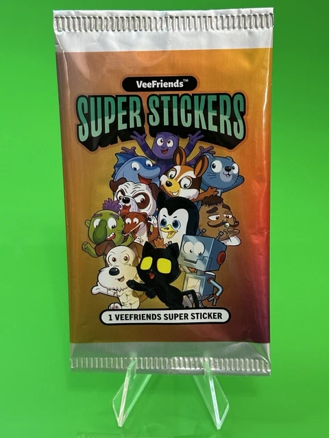 2025 VEEFRIENDS PSA Magazine Exclusive Super Stickers Red Rare