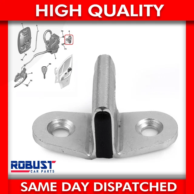 Car Accessories Door Lock Striker Latch 51864555 for Peugeot Boxer CITROEN RELAY Fiat Ducato
