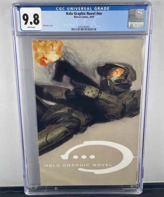Halo Graphic Novel #nn CGC 9.8 2010! Phil Hale! Marvel Comics!