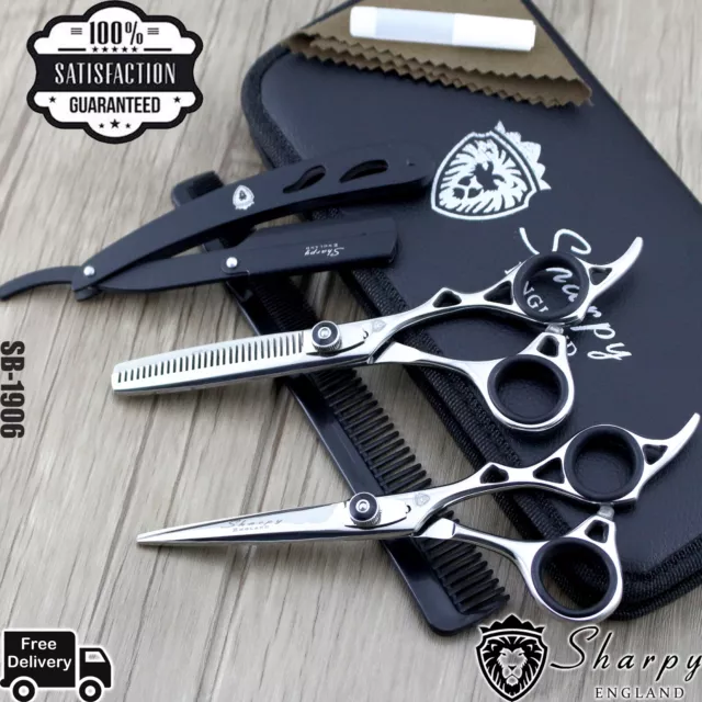 Professional Barber Hair Cutting Scissors Shears Thinning Kit/Hairdressing Salon