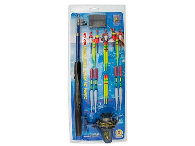 TEOREMA TEOSPORT Canna Da Pesca Telesc C Mulinel 160Cme Accessori teorema-teosport-canna-da-pesca-telesc-c-mulinel-160cme-accessori
