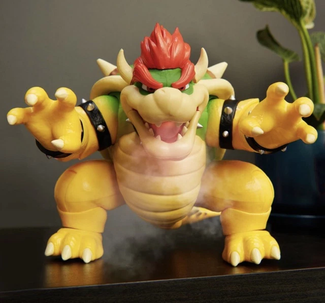 SUPER MARIO BROS MOVIE BOWSER CON LUCI E SUONI FUNZIONE SPUTAFUOCO | Magic Toys