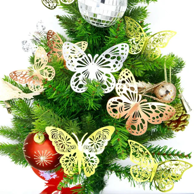 Ornements d'arbre de Noël cadeaux de Noël décoration murale suspendue
