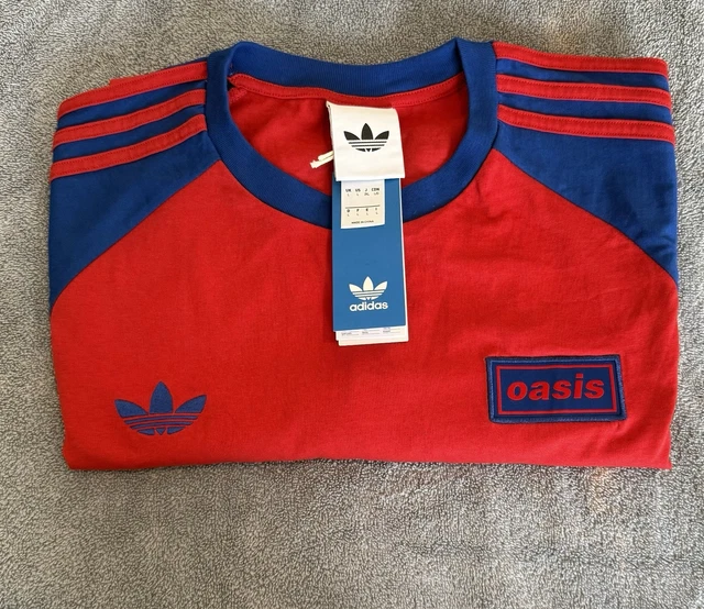 T-shirt Oasis Live-25 Tour, Unisex, Nera, Taglia S, Stampa Fronte/retro