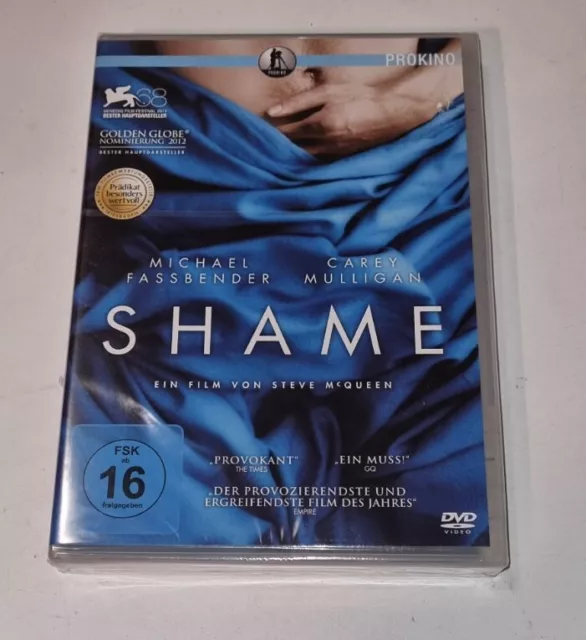 Shame (DVD) Michael Fassbender + Carey Mulligan / NEU & OVP